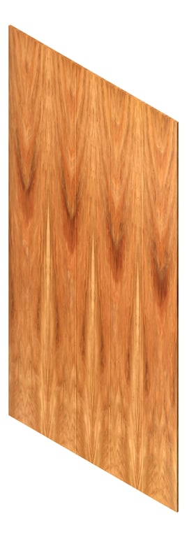 3D Presentation Image of Panel Acoustic AutexAU Groove V1 DoubleSpaced TasmanianBlackwood