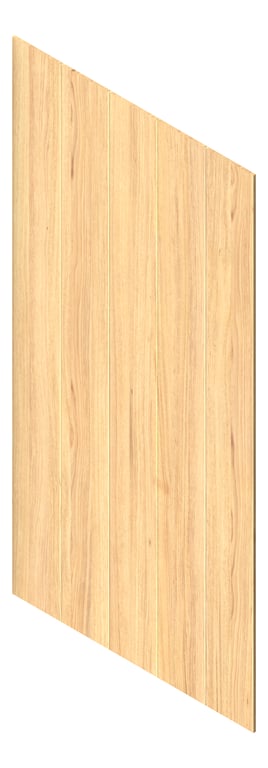 3D Presentation Image of Panel Acoustic AutexAU Groove V1 DoubleSpaced TasmanianOak