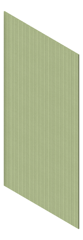 3D Presentation Image of Panel Acoustic AutexAU Groove V1 HalfSpaced Acros