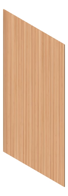 3D Presentation Image of Panel Acoustic AutexAU Groove V1 HalfSpaced Blackbutt