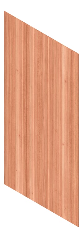 3D Presentation Image of Panel Acoustic AutexAU Groove V1 HalfSpaced BlueGum