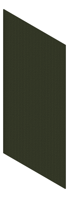 3D Presentation Image of Panel Acoustic AutexAU Groove V1 HalfSpaced Gherkin