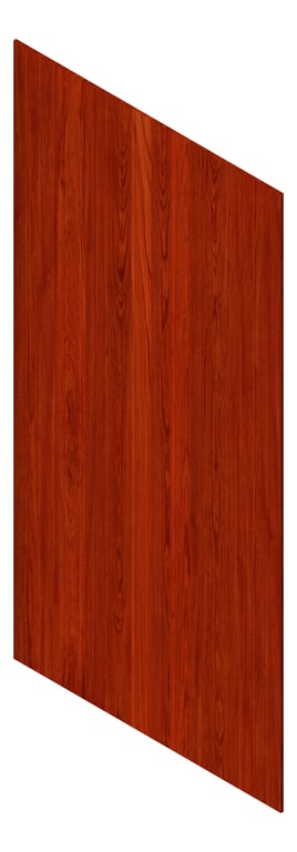 3D Presentation Image of Panel Acoustic AutexAU Groove V1 HalfSpaced Jarrah