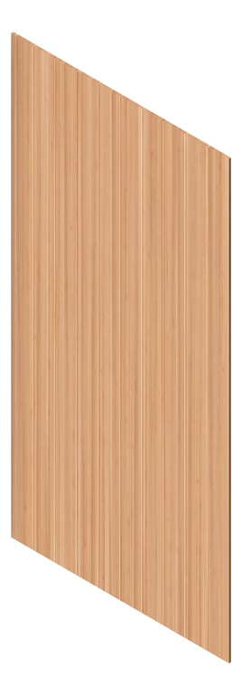 3D Presentation Image of Panel Acoustic AutexAU Groove V1 TypicalSpaced Blackbutt
