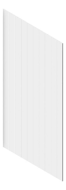 3D Presentation Image of Panel Acoustic AutexAU Groove V1 TypicalSpaced Pavilion