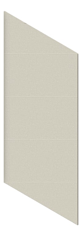3D Presentation Image of Panel Acoustic AutexAU Groove V2 DoubleSpaced Terrace