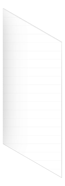 3D Documentation Image of Panel Acoustic AutexAU Groove V2 HalfSpaced Caspian