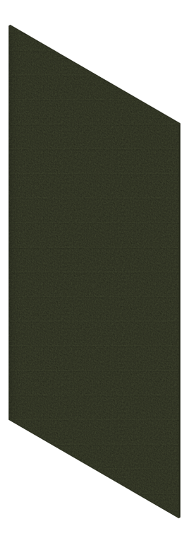 3D Presentation Image of Panel Acoustic AutexAU Groove V2 HalfSpaced Gherkin