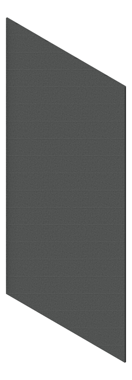 3D Presentation Image of Panel Acoustic AutexAU Groove V2 HalfSpaced Herald