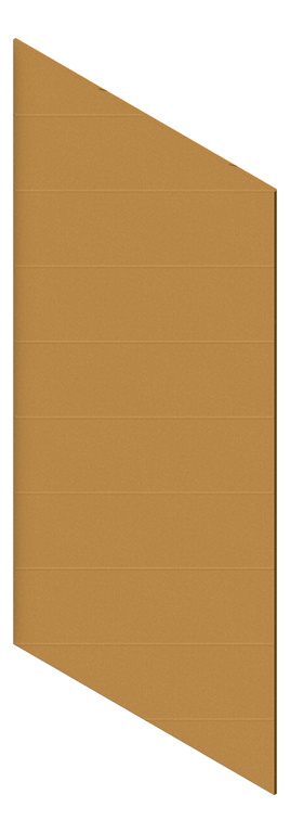 3D Presentation Image of Panel Acoustic AutexAU Groove V2 TypicalSpaced Beehive