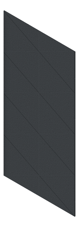 3D Presentation Image of Panel Acoustic AutexAU Groove V3 DoubleSpaced Empire
