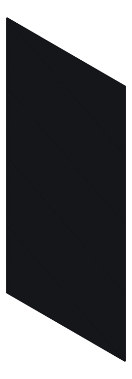 3D Presentation Image of Panel Acoustic AutexAU Groove V3 DoubleSpaced Petronas