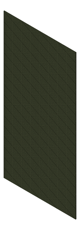 3D Presentation Image of Panel Acoustic AutexAU Groove V3 HalfSpaced Gherkin