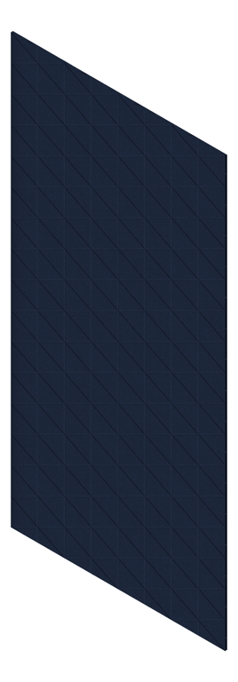 3D Presentation Image of Panel Acoustic AutexAU Groove V3 HalfSpaced Pinnacle