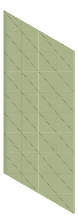 3D Presentation Image of Panel Acoustic AutexAU Groove V3 TypicalSpaced Acros