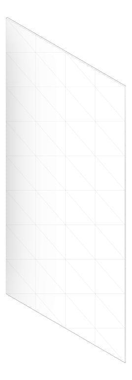 3D Documentation Image of Panel Acoustic AutexAU Groove V3 TypicalSpaced Caspian