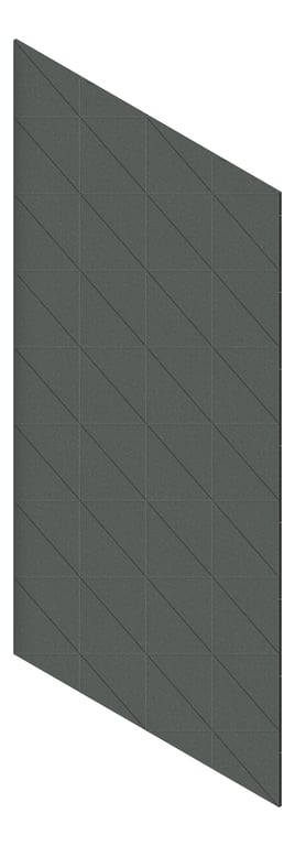 3D Presentation Image of Panel Acoustic AutexAU Groove V3 TypicalSpaced Caspian