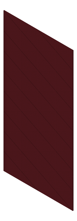 3D Presentation Image of Panel Acoustic AutexAU Groove V3 TypicalSpaced Sargazo