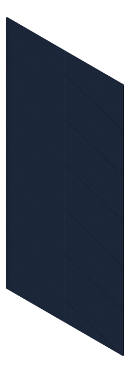 3D Presentation Image of Panel Acoustic AutexAU Groove V4 DoubleSpaced Pinnacle