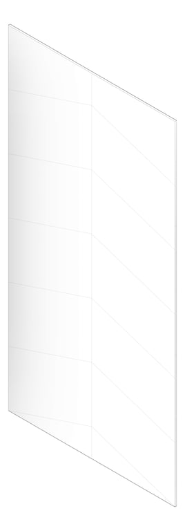 3D Documentation Image of Panel Acoustic AutexAU Groove V4 DoubleSpaced Senado