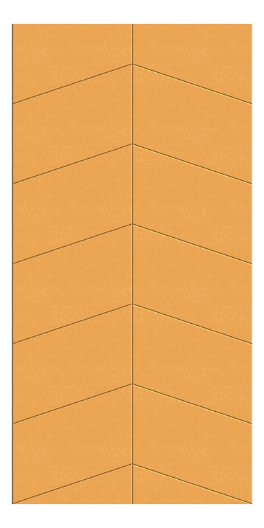 Front Image of Panel Acoustic AutexAU Groove V4 DoubleSpaced Senado
