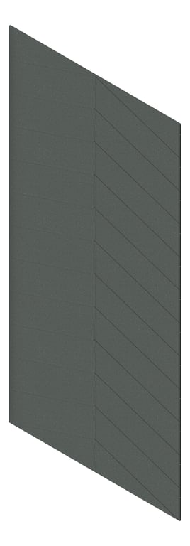 3D Presentation Image of Panel Acoustic AutexAU Groove V4 TypicalSpaced Caspian