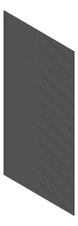 3D Presentation Image of Panel Acoustic AutexAU Groove V4 TypicalSpaced Herald