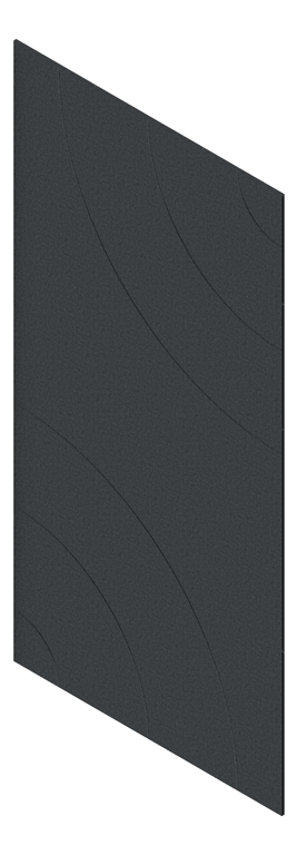 3D Presentation Image of Panel Acoustic AutexAU Groove V5 DoubleSpaced Empire