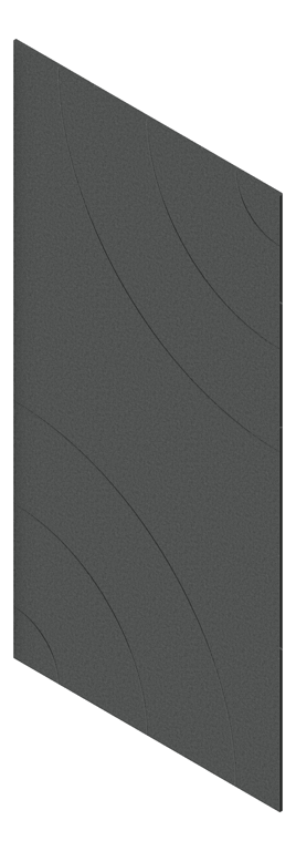 3D Presentation Image of Panel Acoustic AutexAU Groove V5 DoubleSpaced Herald