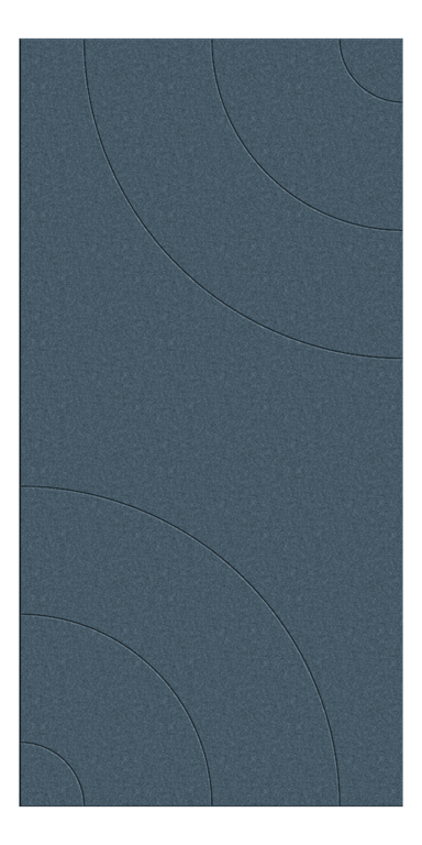 Front Image of Panel Acoustic AutexAU Groove V5 DoubleSpaced Muralla