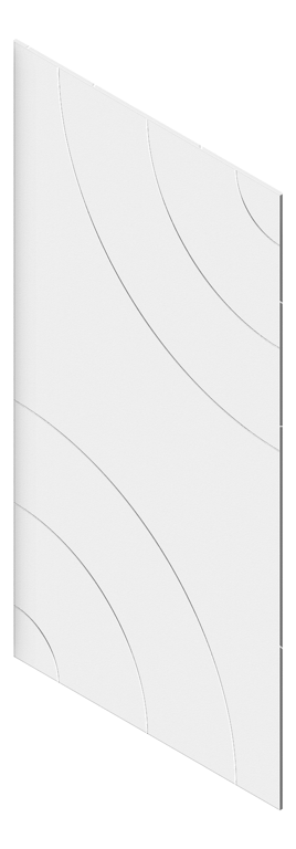 3D Presentation Image of Panel Acoustic AutexAU Groove V5 DoubleSpaced Pavilion
