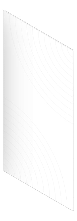 3D Documentation Image of Panel Acoustic AutexAU Groove V5 HalfSpaced Highland