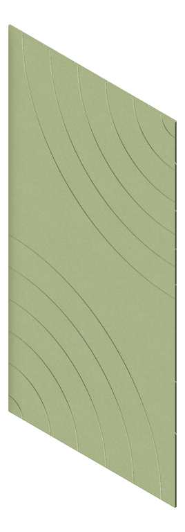 3D Presentation Image of Panel Acoustic AutexAU Groove V5 TypicalSpaced Acros