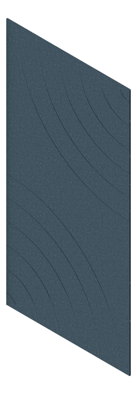 3D Presentation Image of Panel Acoustic AutexAU Groove V5 TypicalSpaced Muralla
