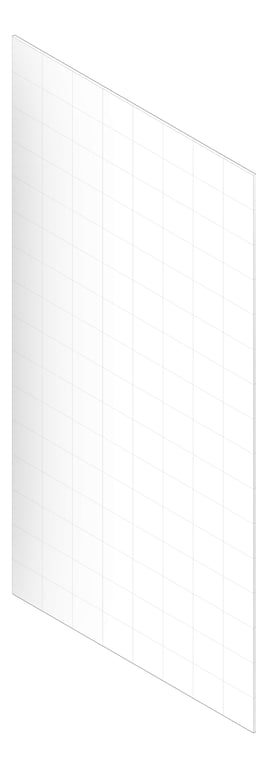3D Documentation Image of Panel Acoustic AutexAU Groove V6 HalfSpaced Caspian