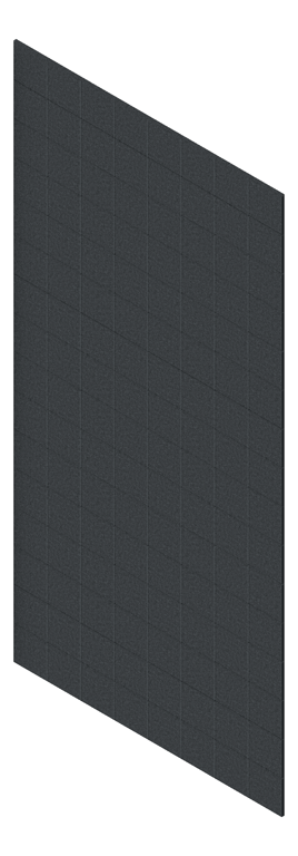 3D Presentation Image of Panel Acoustic AutexAU Groove V6 HalfSpaced Empire