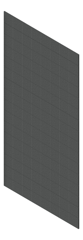 3D Presentation Image of Panel Acoustic AutexAU Groove V6 HalfSpaced Herald