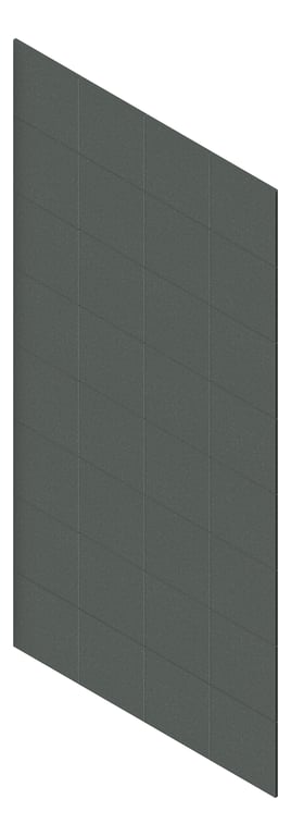 3D Presentation Image of Panel Acoustic AutexAU Groove V6 TypicalSpaced Caspian