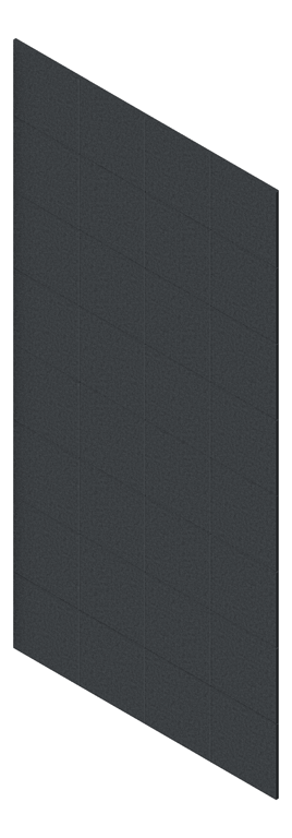 3D Presentation Image of Panel Acoustic AutexAU Groove V6 TypicalSpaced Empire