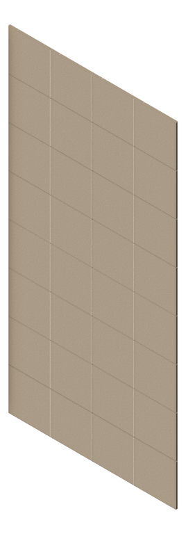 3D Presentation Image of Panel Acoustic AutexAU Groove V6 TypicalSpaced Parthenon