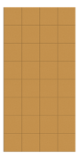 Front Image of Groove V6 TypicalSpaced Beehive Autex AU
