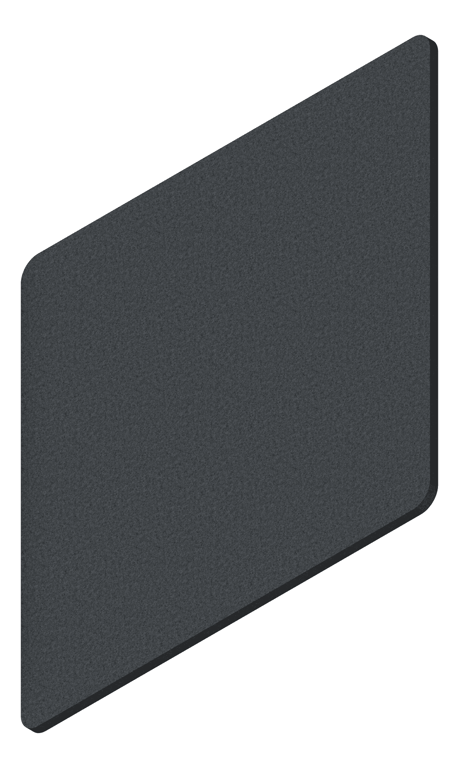 3D Presentation Image of Panel Acoustic AutexAU Horizon Square DirectFixed