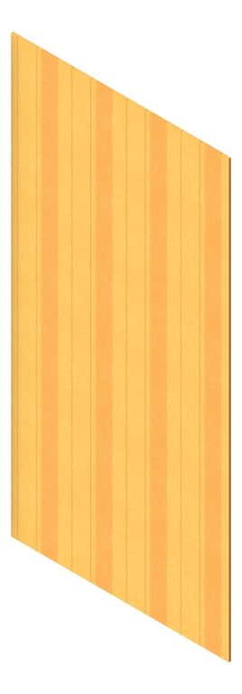 3D Presentation Image of Panel Acoustic AutexAU Lanes Peak Senado