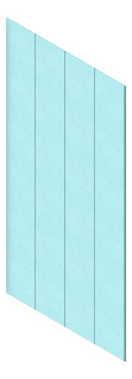 3D Presentation Image of Panel Acoustic AutexAU Lanes Plane FallingWater