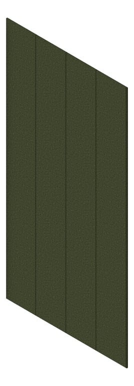 3D Presentation Image of Panel Acoustic AutexAU Lanes Plane Gherkin