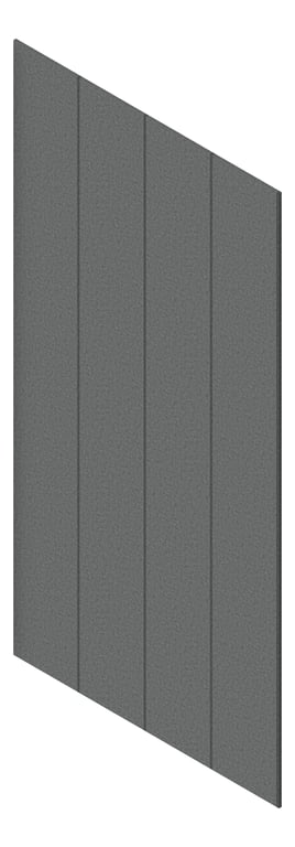 3D Presentation Image of Panel Acoustic AutexAU Lanes Plane Herald