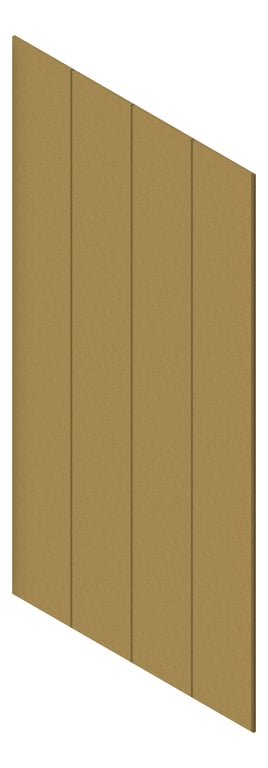 3D Presentation Image of Panel Acoustic AutexAU Lanes Plane Highland