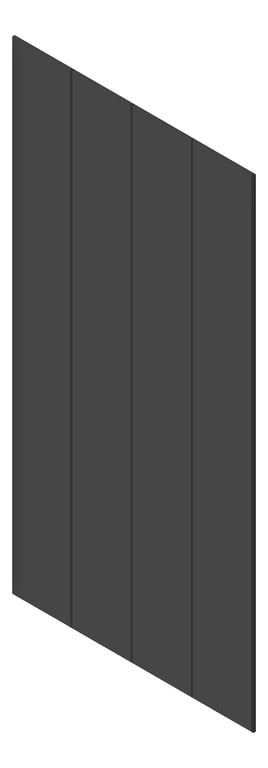 3D Presentation Image of Panel Acoustic AutexAU Lanes Plane Pinnacle