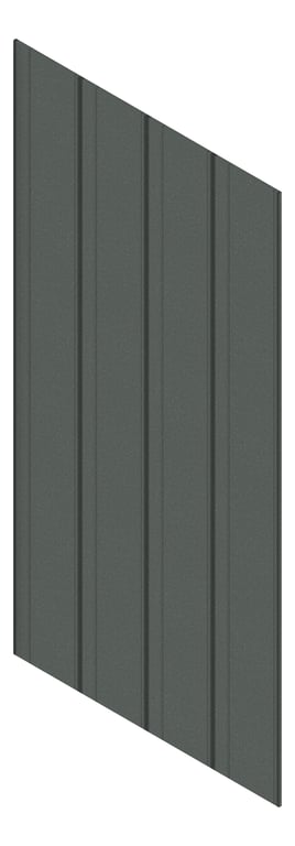 3D Presentation Image of Panel Acoustic AutexAU Lanes Sawtooth Caspian