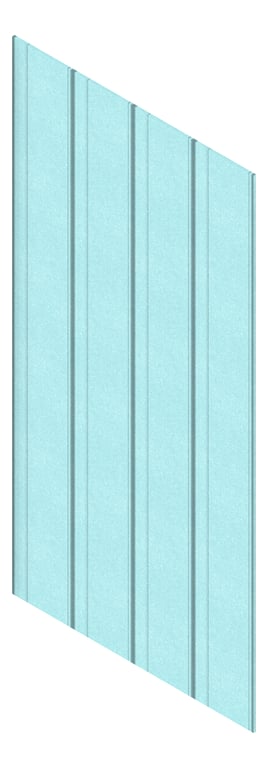 3D Presentation Image of Panel Acoustic AutexAU Lanes Sawtooth FallingWater